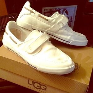 UGG White Kids Dress Shoes